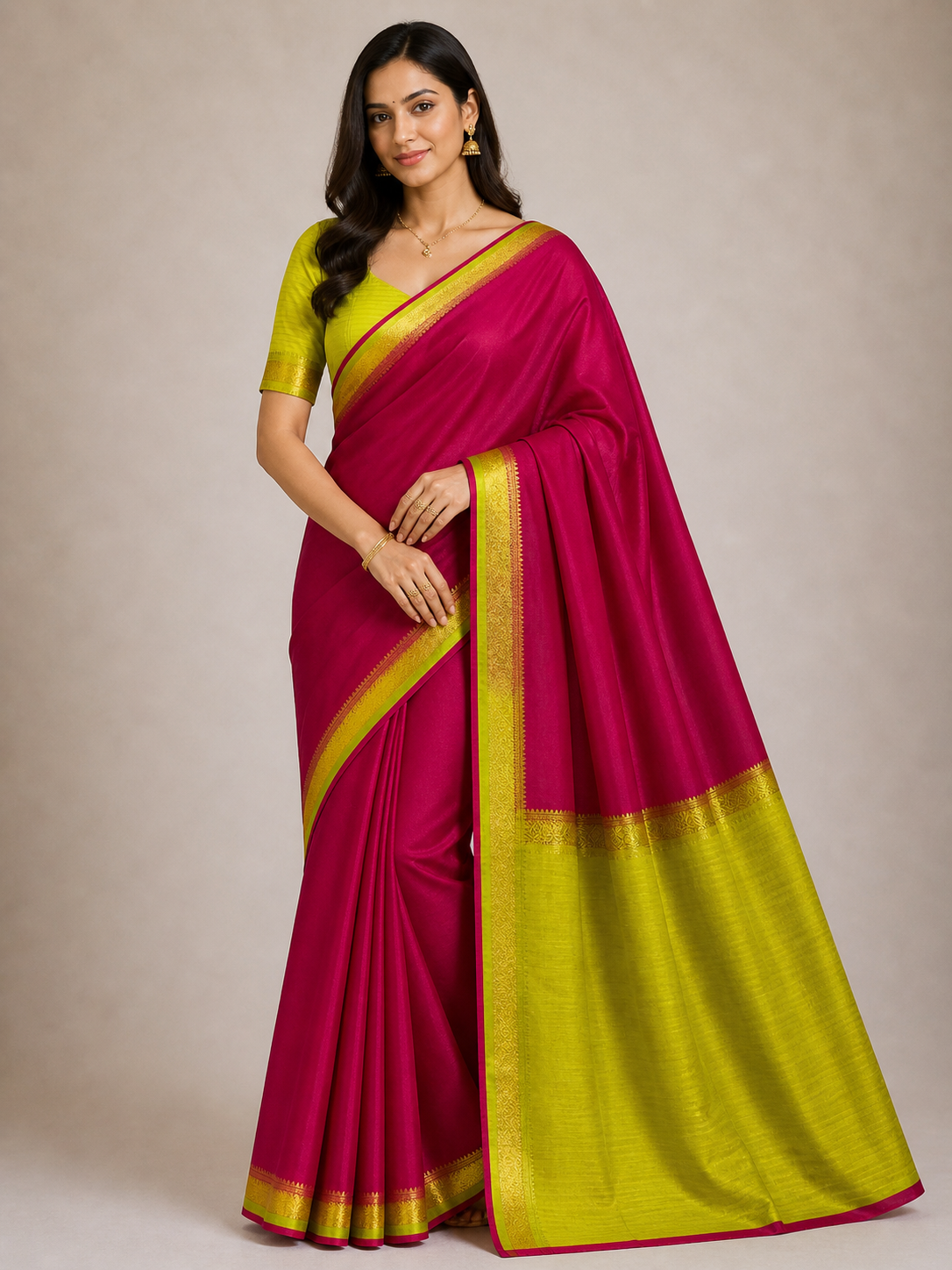SEMI MYSORE SILK