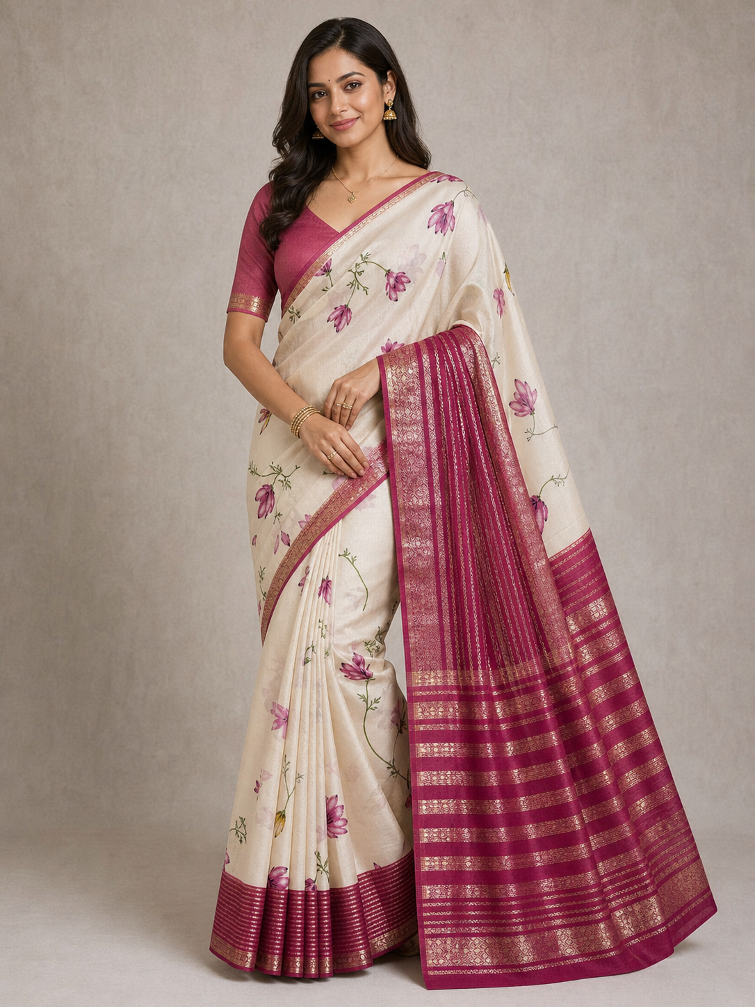 SEMI MYSORE SILK