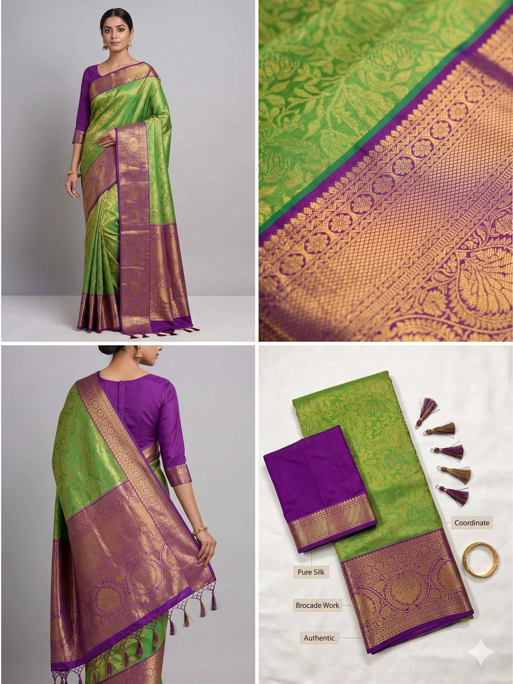 PURE KANCHEEPURM SILK